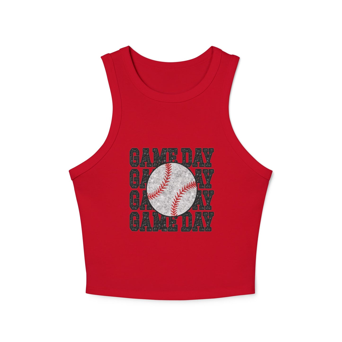 Baseball 'Game Day' Racer Tank Top