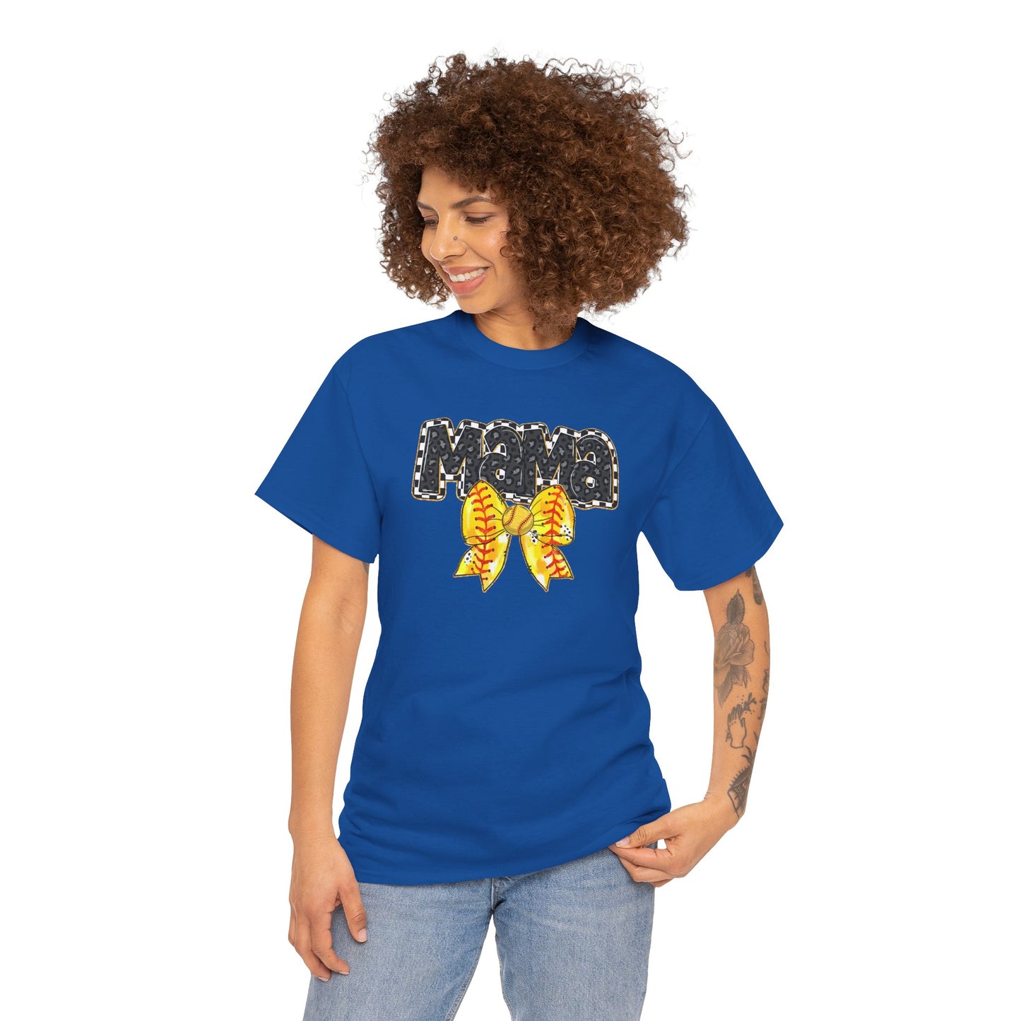 Softball Mama T-Shirt — Mom of the Team Graphic Tee