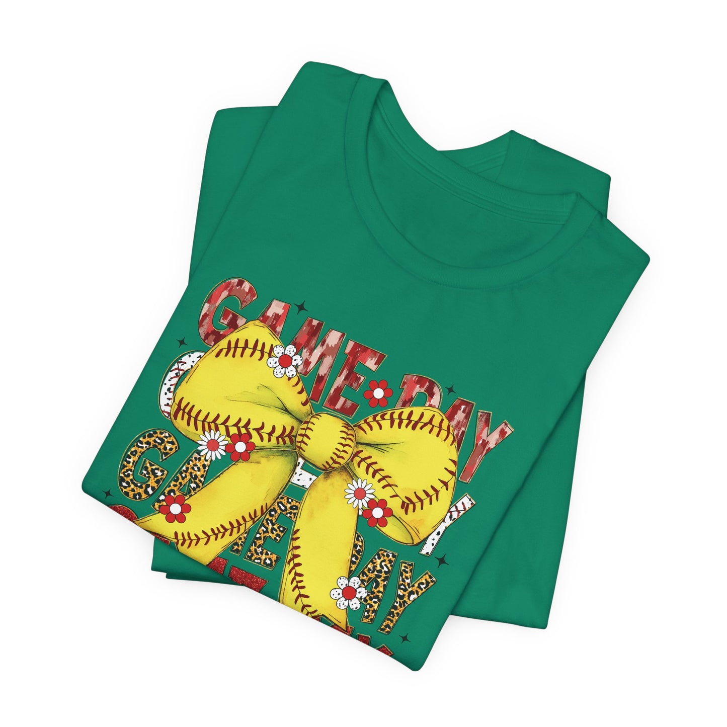 Softball Mom Game Day T-Shirt — Supportive Team Mom Tee