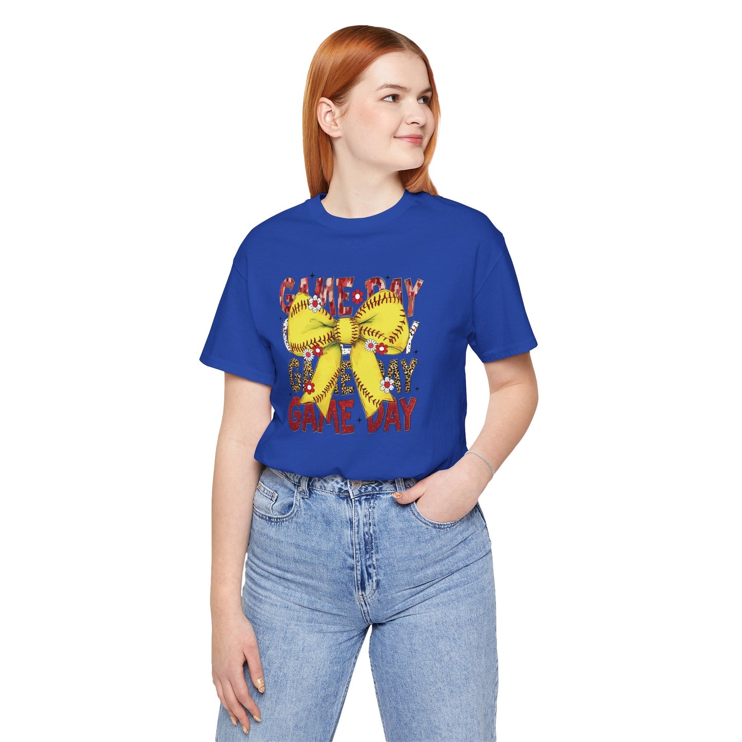 Softball Mom Game Day T-Shirt — Supportive Team Mom Tee