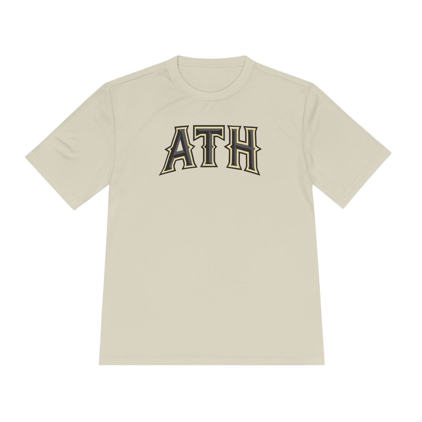 ATH Athletic Tee — Retro Varsity Moisture-Wicking Shirt