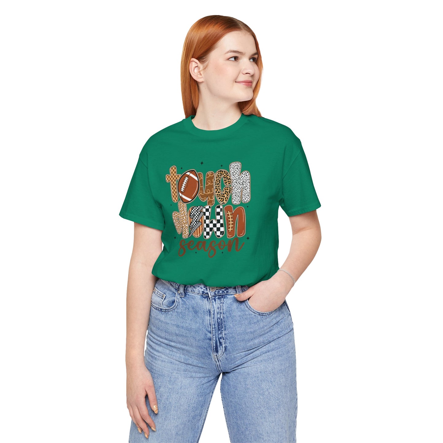 Touch Down Season Tee – Styled for Sidelines & Stadiums