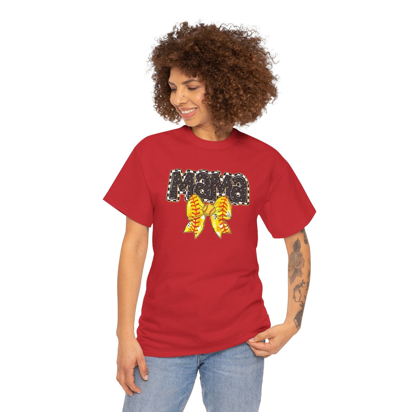 Softball Mama T-Shirt — Mom of the Team Graphic Tee