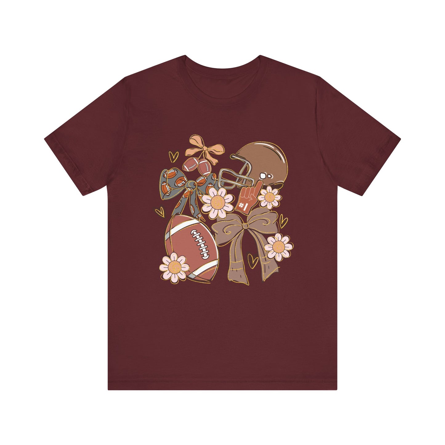 Football Sports Mom Tee