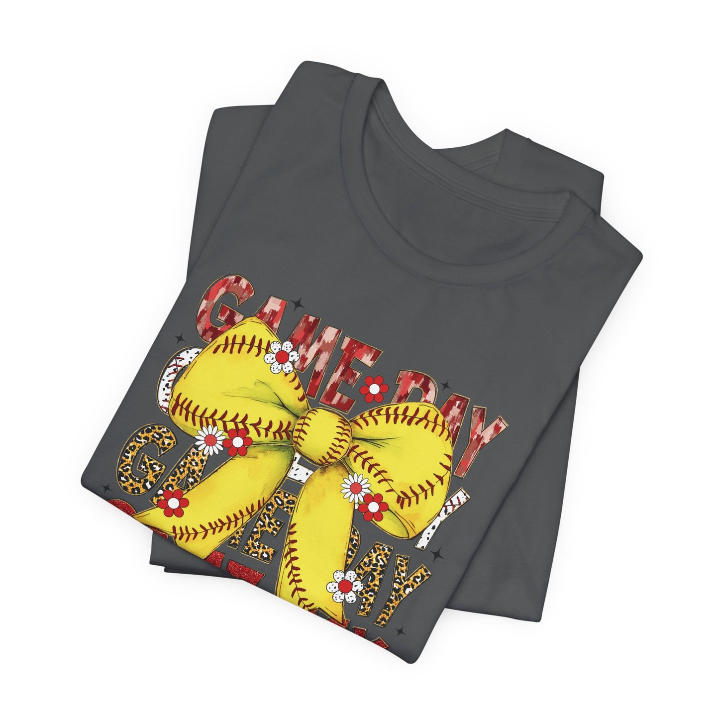 Softball Mom Game Day T-Shirt — Supportive Team Mom Tee