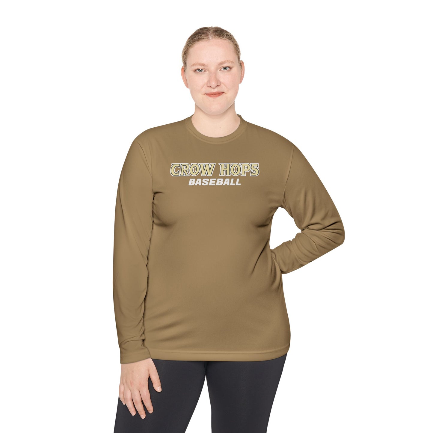 Crow Hops Baseball Long Sleeve Tee — Vintage Athletic Baseball Shirt