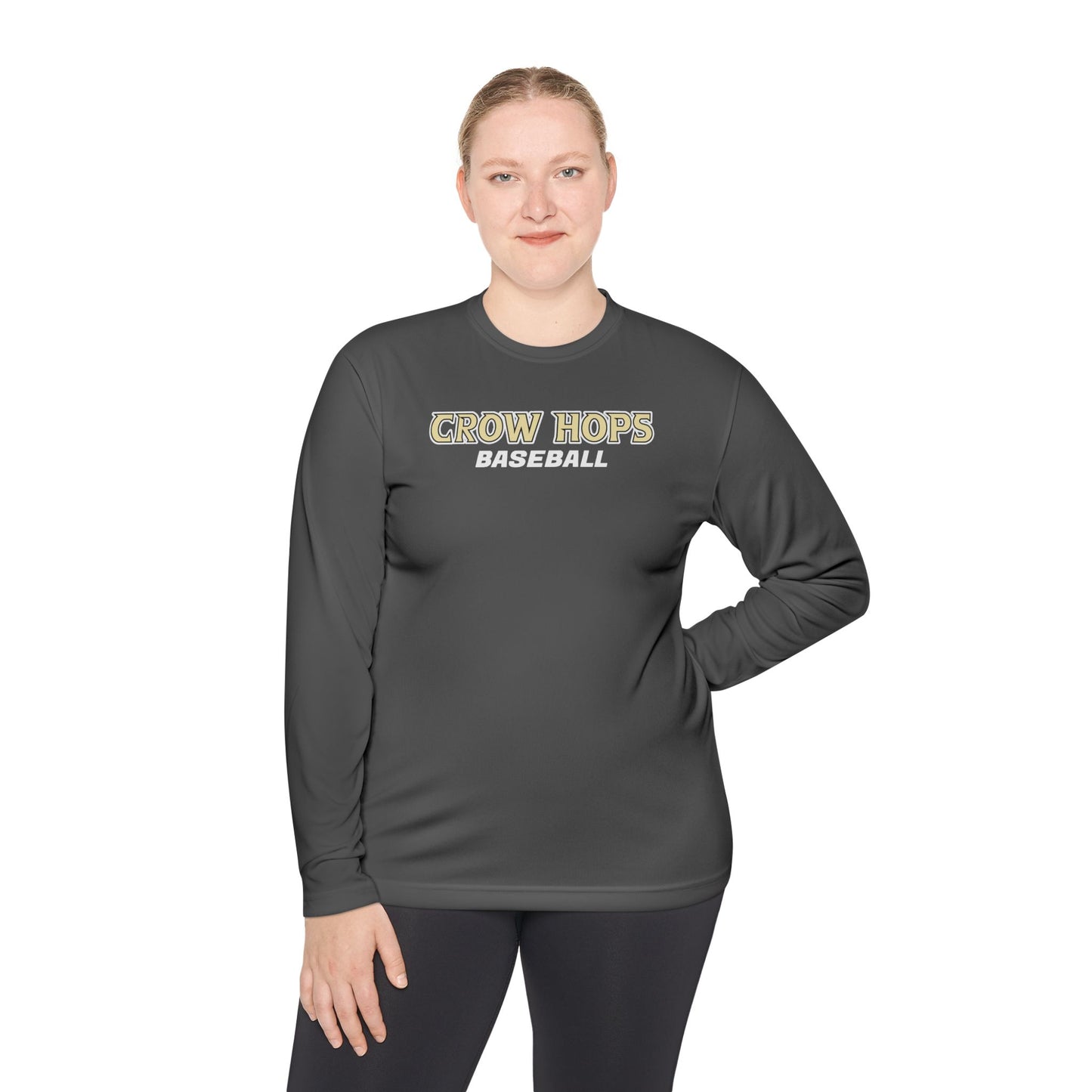 Crow Hops Baseball Long Sleeve Tee — Vintage Athletic Baseball Shirt