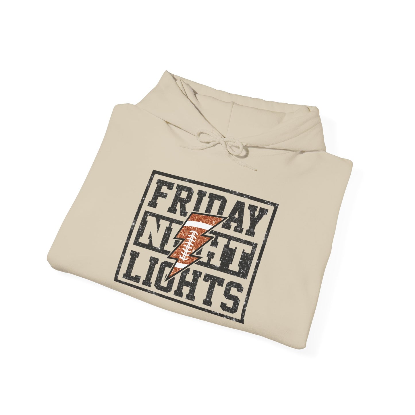Friday Night Lights Unisex Hoodie, Cozy Sweatshirt for Game Day, Ideal for Sports Fans, Gift for Tailgate Parties, Fall Fashion Essential