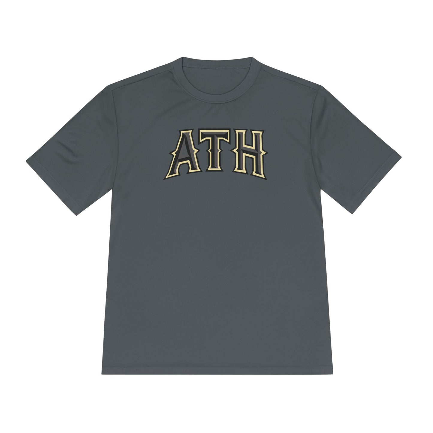 ATH Athletic Tee — Retro Varsity Moisture-Wicking Shirt