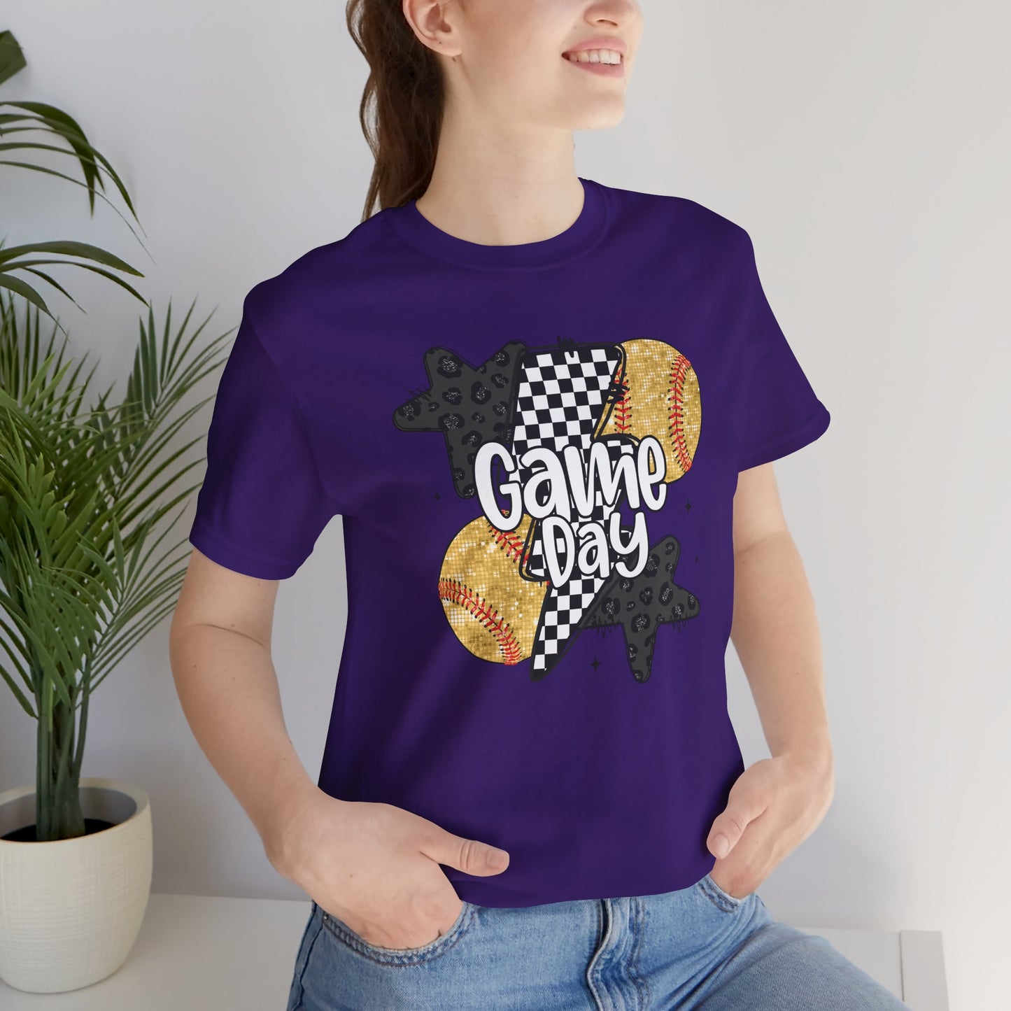 Game Day Softball Tee — "Game Day" Graphic Shirt