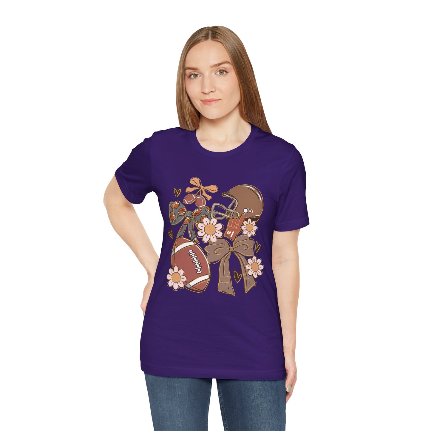 Football Sports Mom Tee