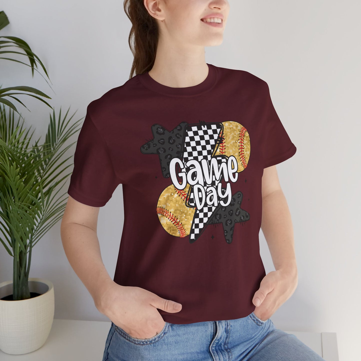 Game Day Softball Tee — "Game Day" Graphic Shirt