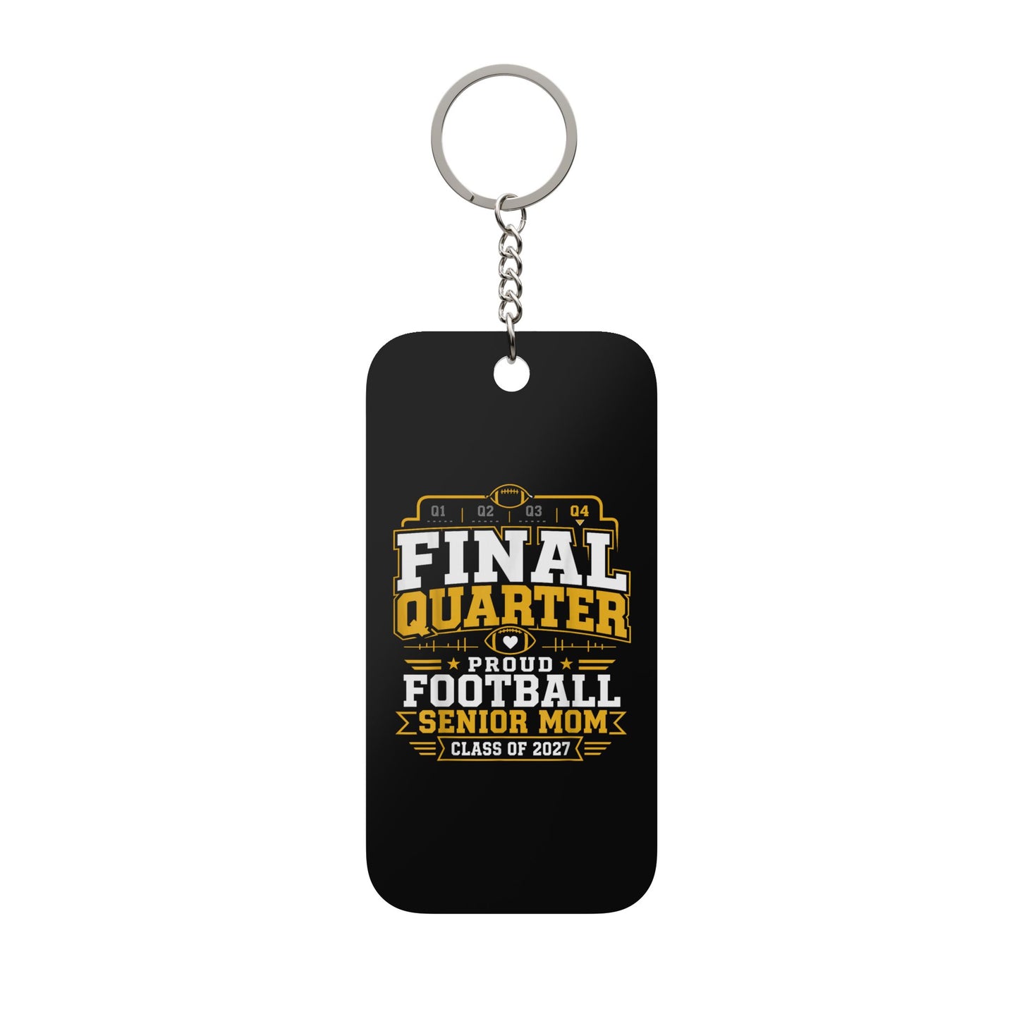 Double-Sided Keychain Charm
