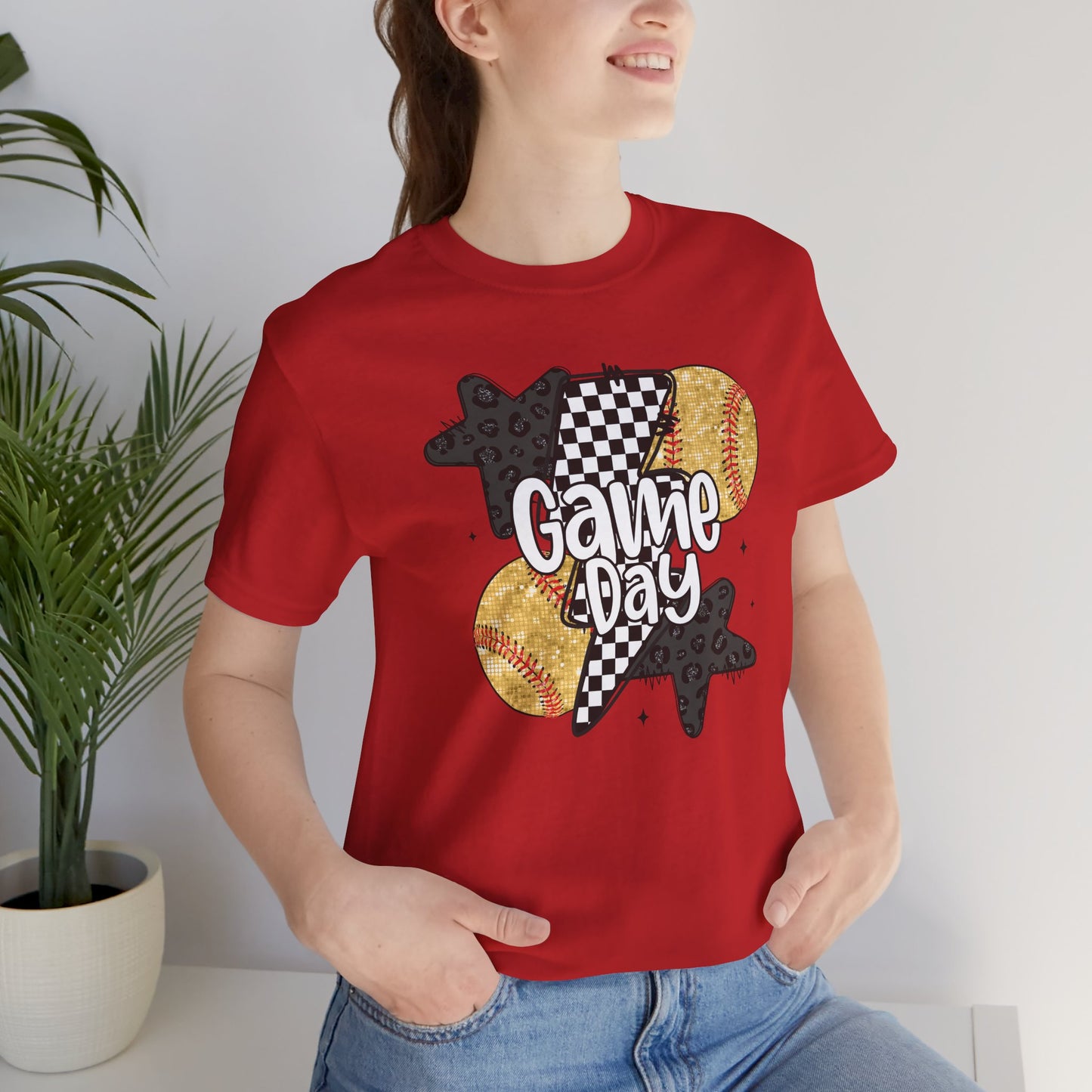 Game Day Softball Tee — "Game Day" Graphic Shirt