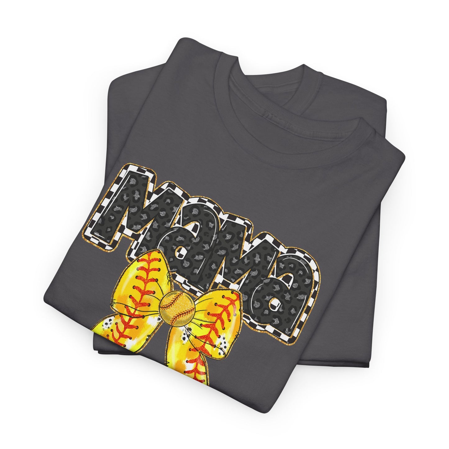 Softball Mama T-Shirt — Mom of the Team Graphic Tee