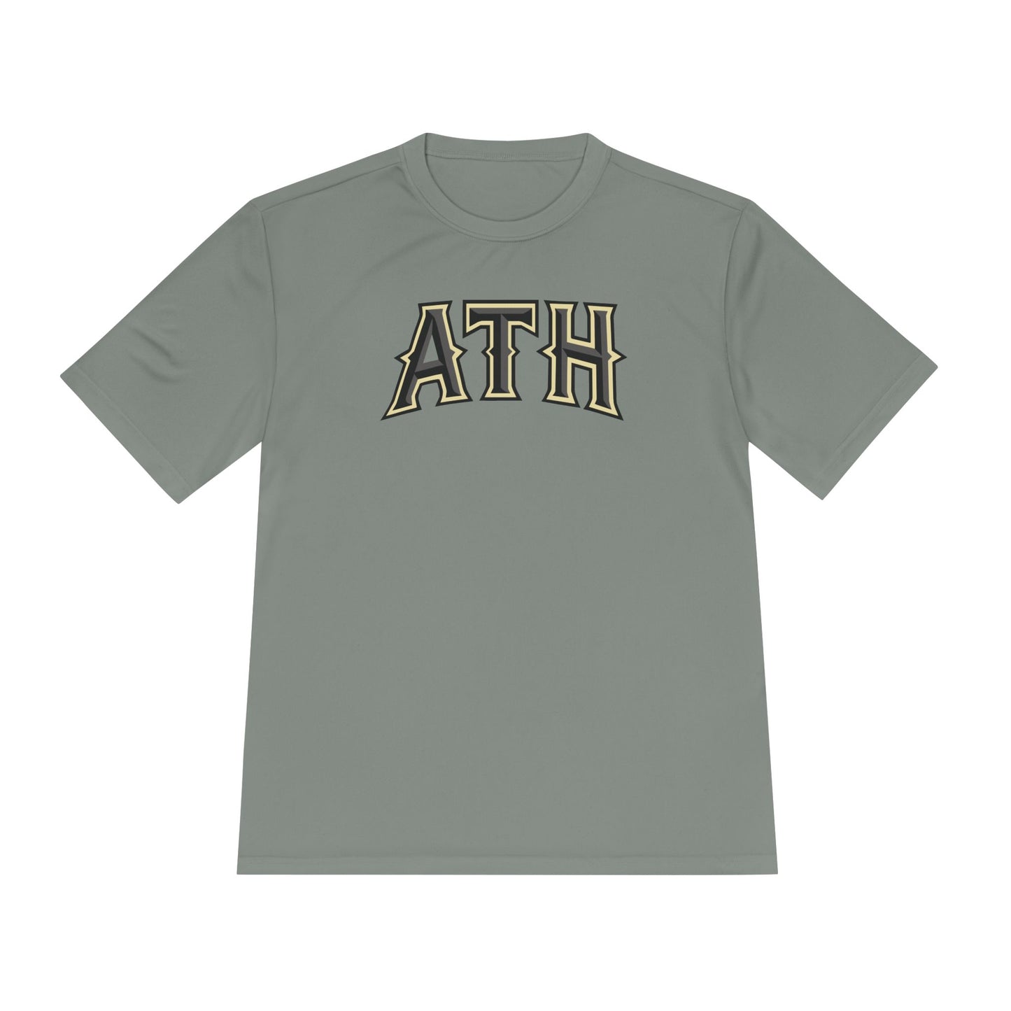 ATH Athletic Tee — Retro Varsity Moisture-Wicking Shirt