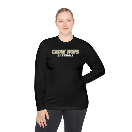 Crow Hops Baseball Long Sleeve Tee — Vintage Athletic Baseball Shirt