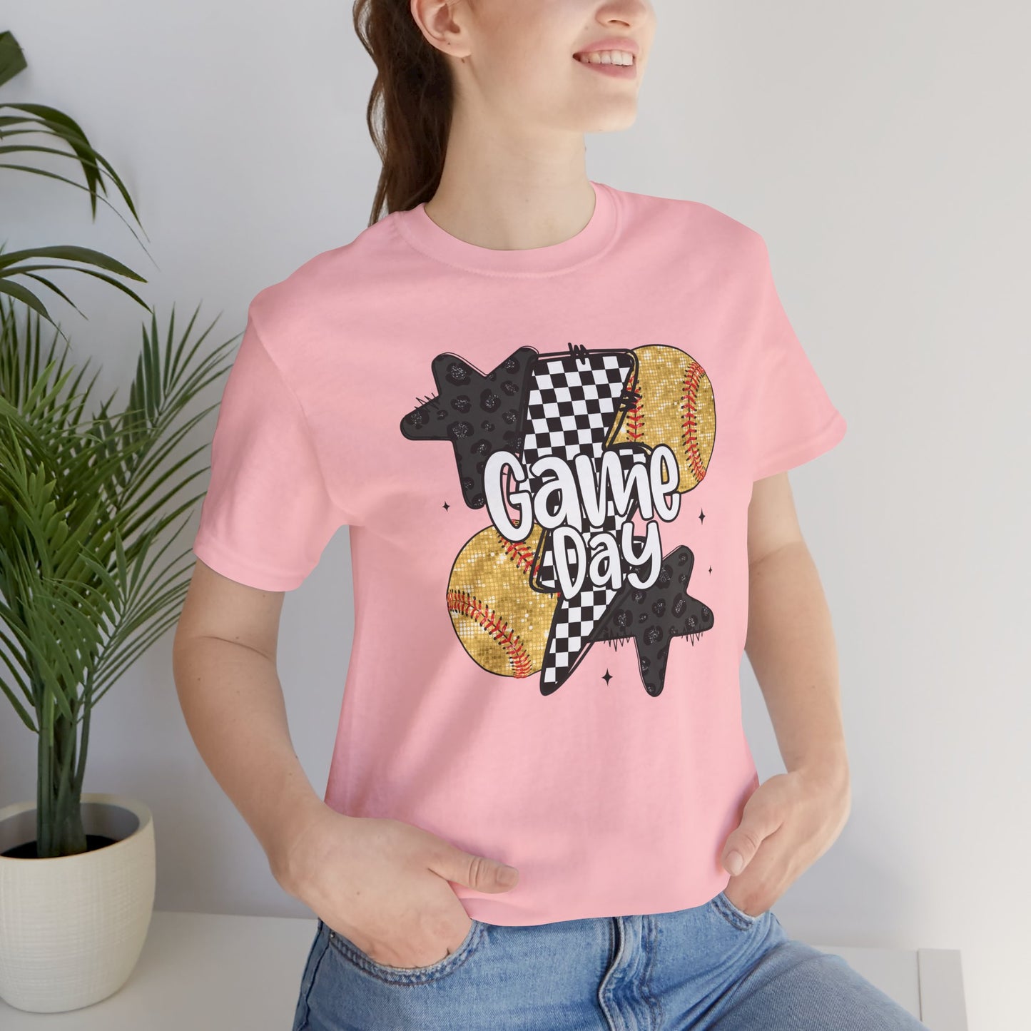 Game Day Softball Tee — "Game Day" Graphic Shirt