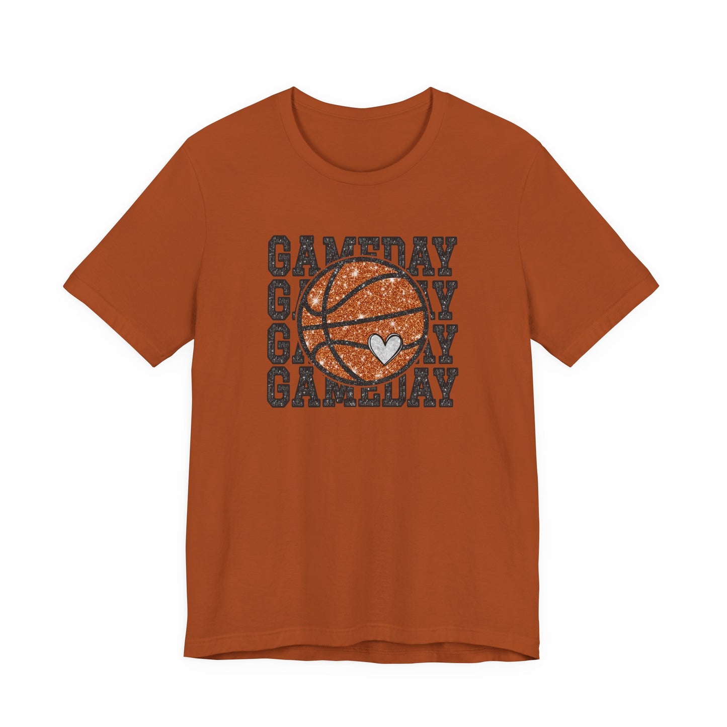 Gameday Basketball Tee — Personalized Jersey Back (Name & Number)