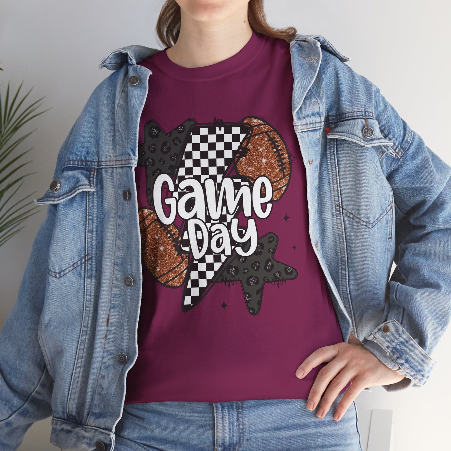Football Game Day Unisex Tee | Sports Mom Shirt | Casual Athletic Apparel