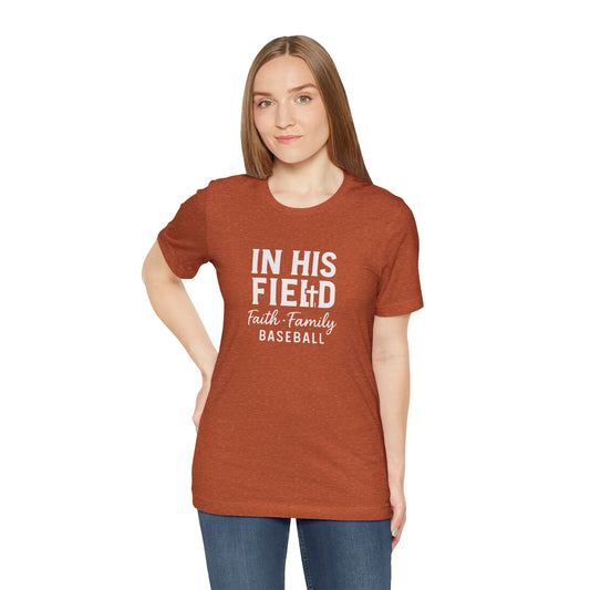 Baseball Mom Faith Unisex Jersey Tee