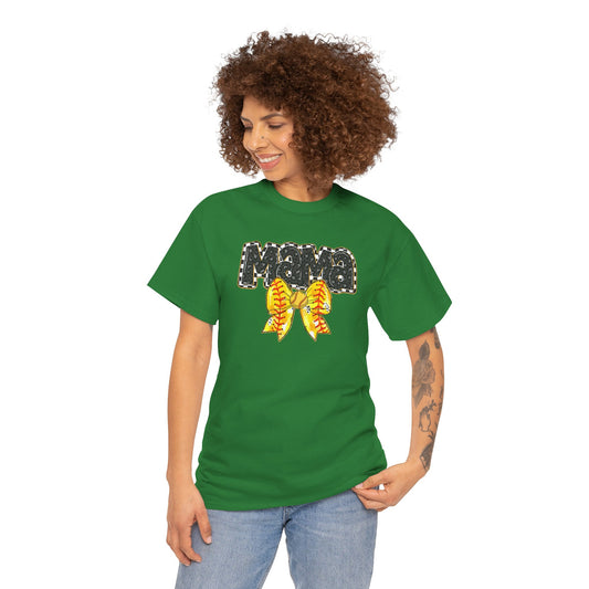 Softball Mama T-Shirt — Mom of the Team Graphic Tee