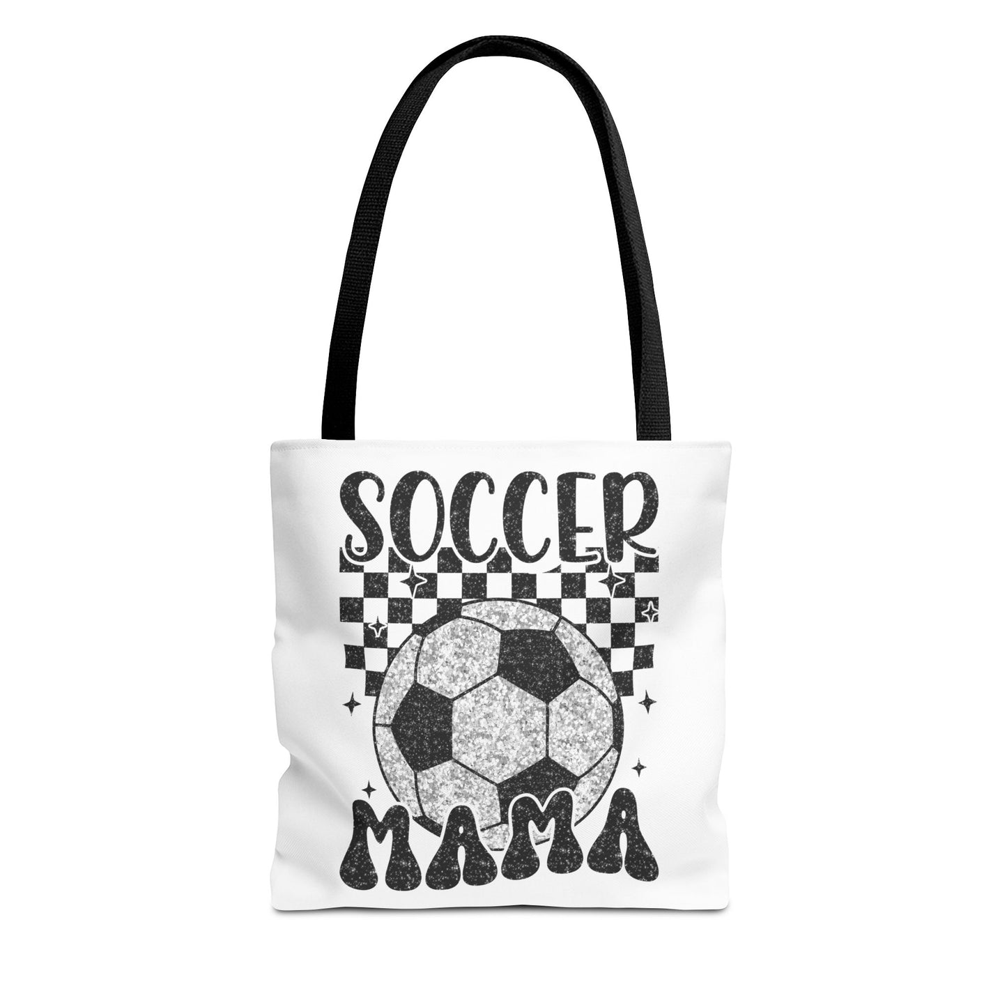 Soccer Mama Tote Bag, Sports Bag for Moms, Gift for Soccer Enthusiasts, Sporty Shopping Tote, Unique Soccer Gifts
