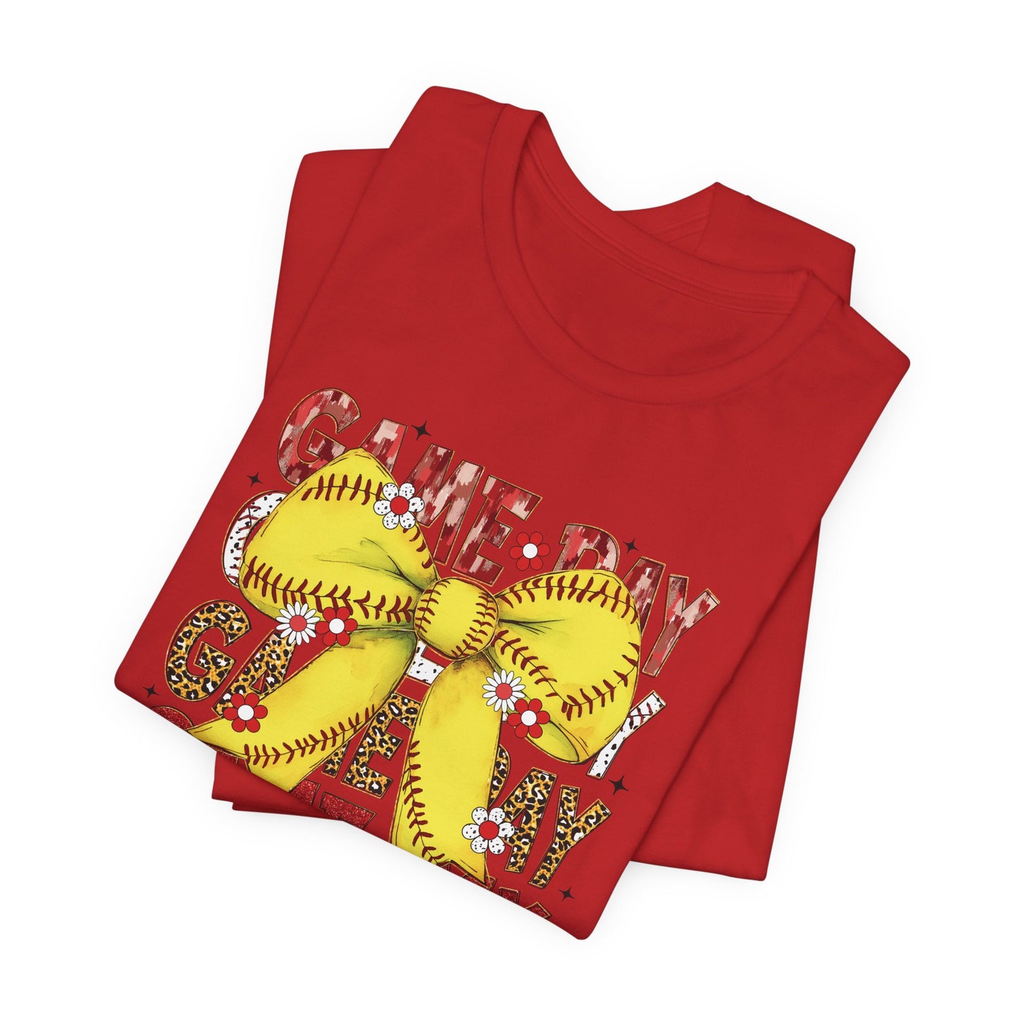 Softball Mom Game Day T-Shirt — Supportive Team Mom Tee