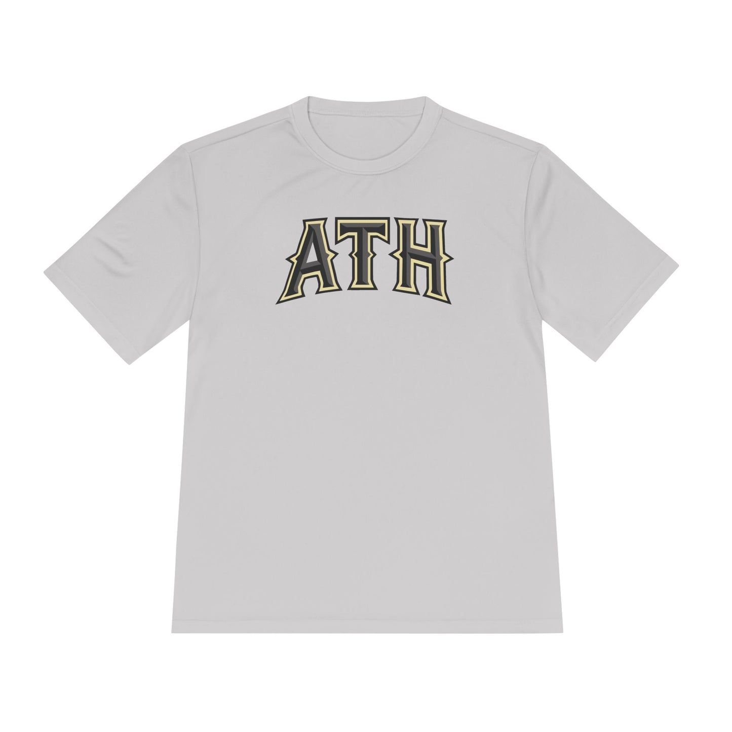 ATH Athletic Tee — Retro Varsity Moisture-Wicking Shirt