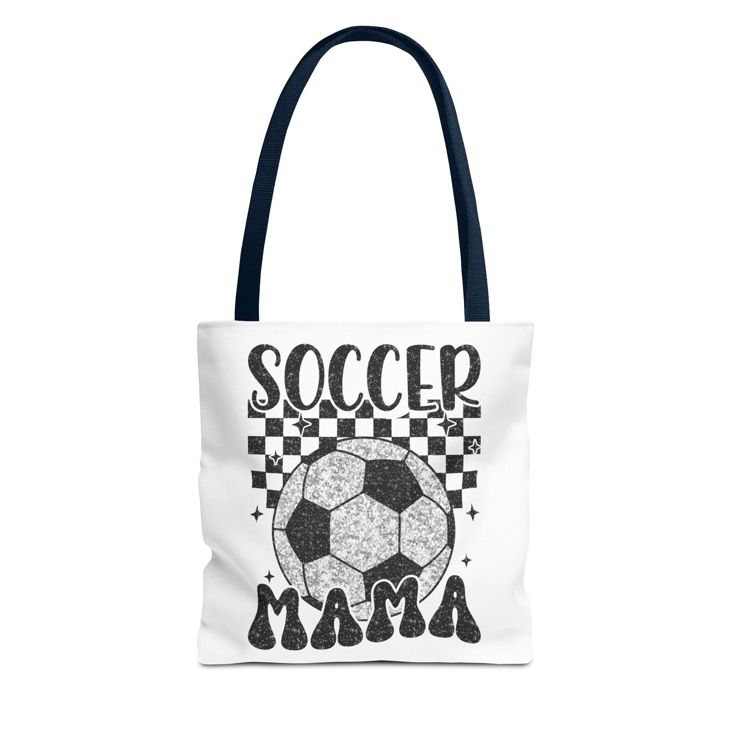 Soccer Mama Tote Bag, Sports Bag for Moms, Gift for Soccer Enthusiasts, Sporty Shopping Tote, Unique Soccer Gifts