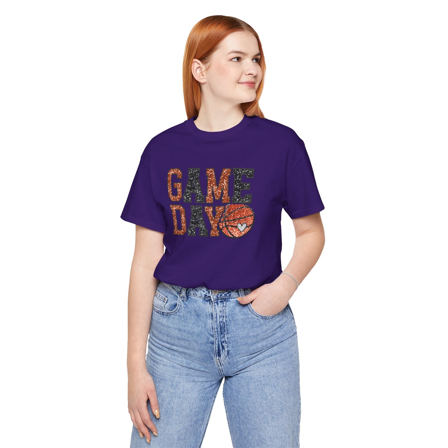 Game Day Basketball Mom Spirit Tee
