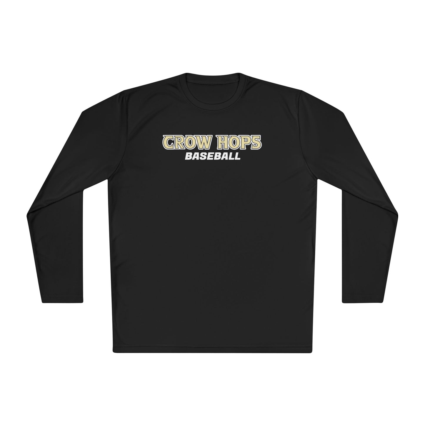 Crow Hops Baseball Long Sleeve Tee — Vintage Athletic Baseball Shirt
