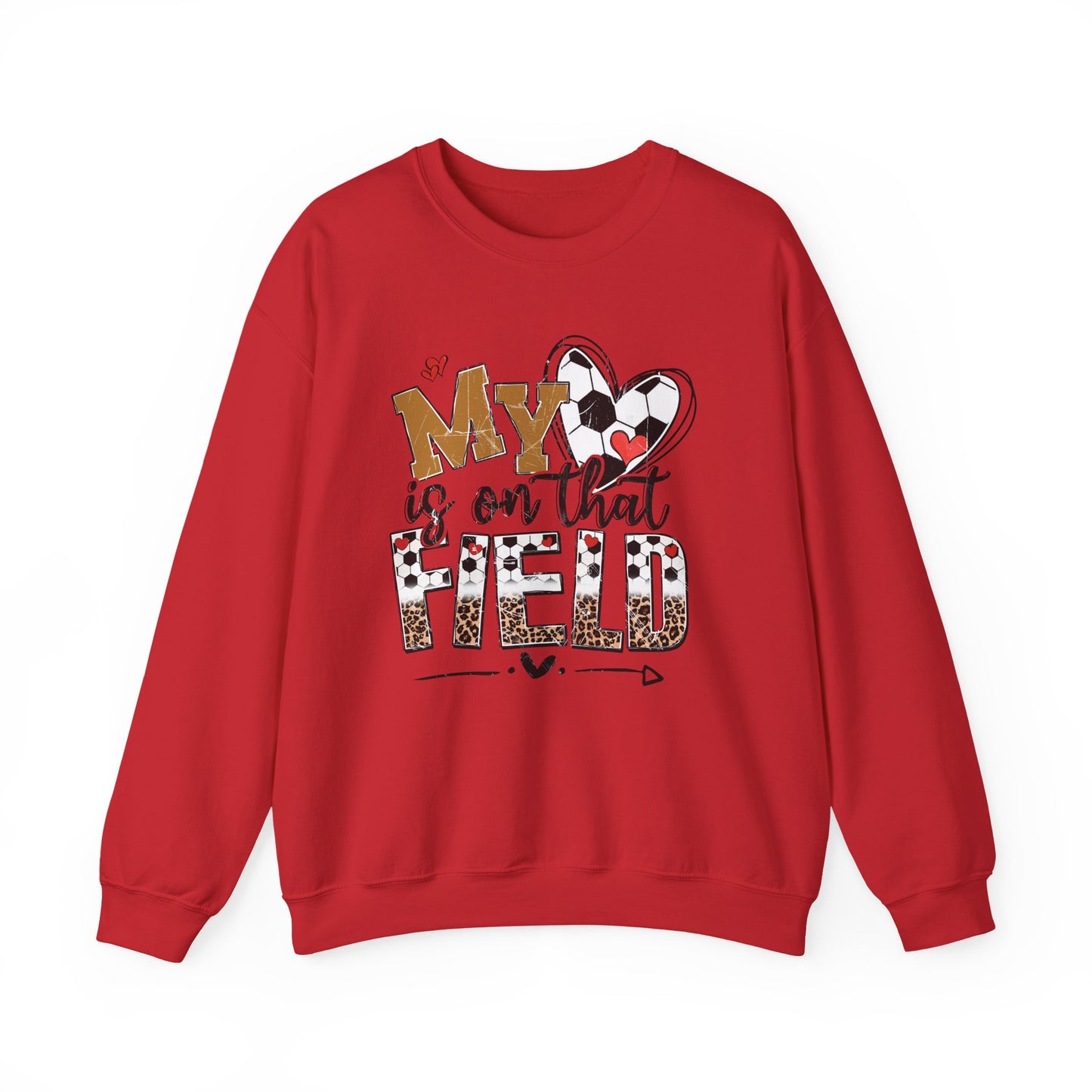 Soccer Mom Crewneck Sweatshirt - Cozy Sports Apparel, Gift for Sports Moms