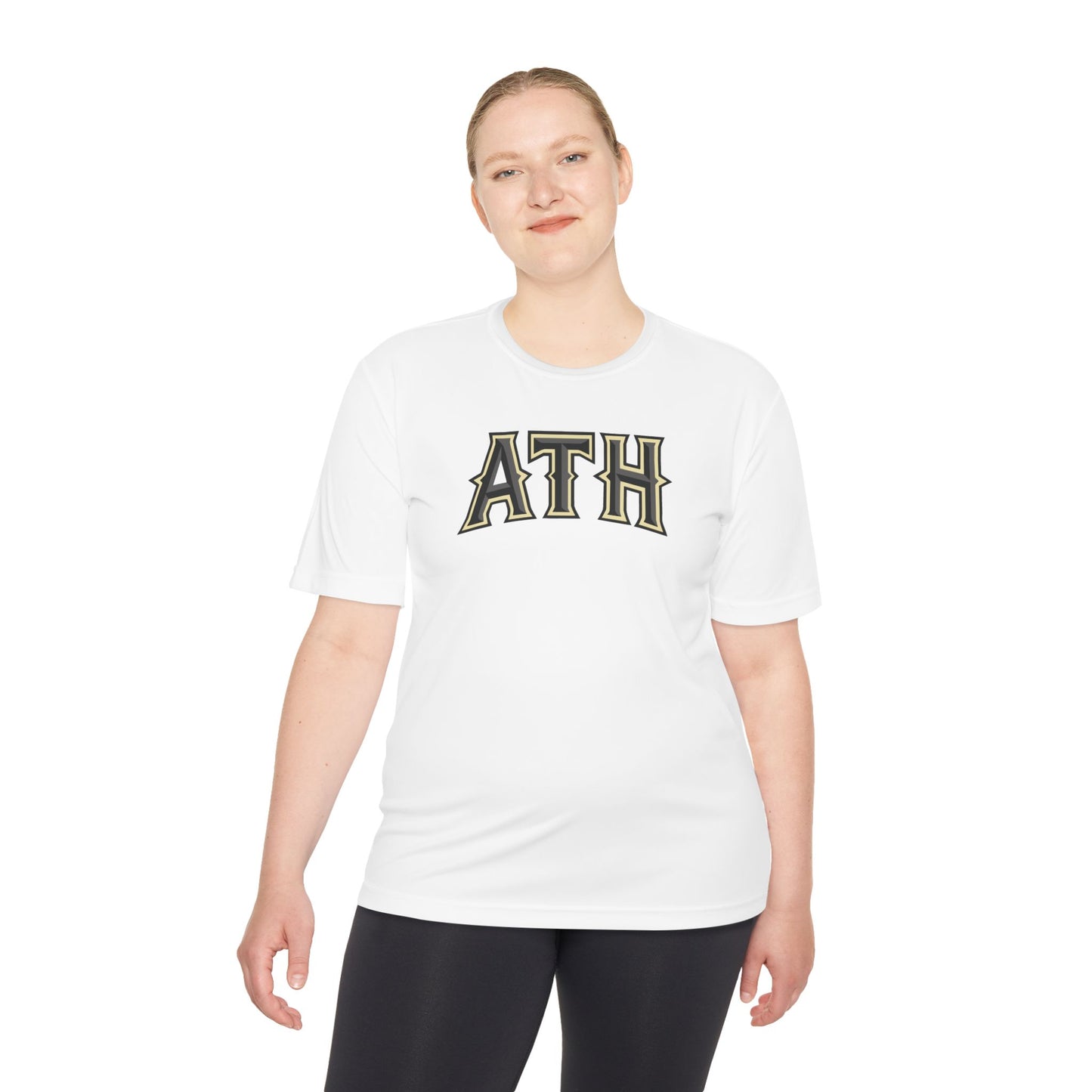 ATH Athletic Tee — Retro Varsity Moisture-Wicking Shirt